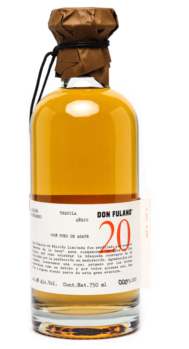 Tequila Don Fulano Añejo 20 Aniversario - Sherry Cask